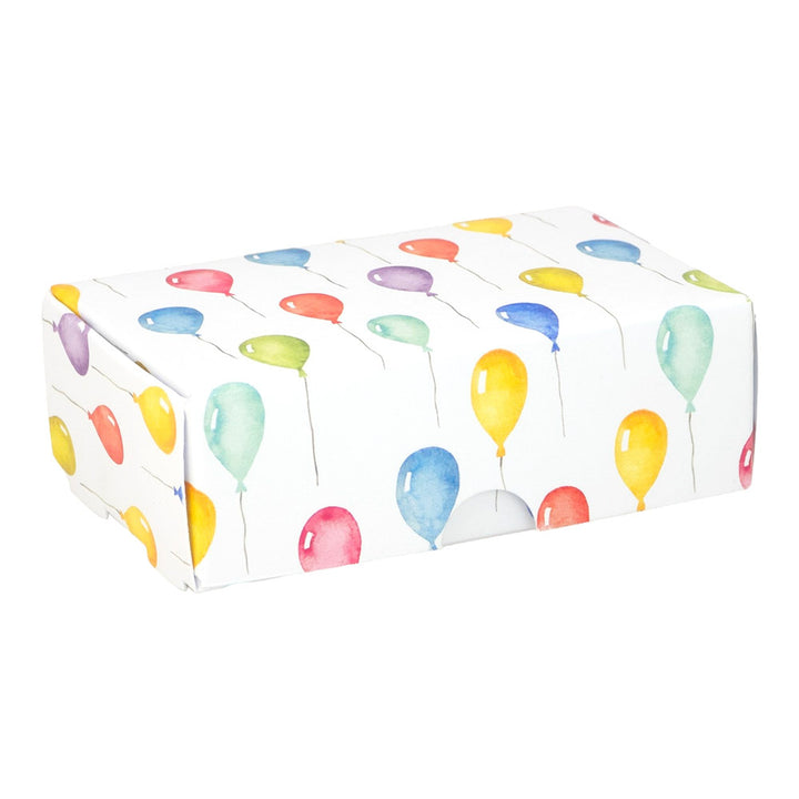 Party Balloons | Little Gift Box | Soap Bar Sized | Single or 6 Boxes | 57x88x30mm