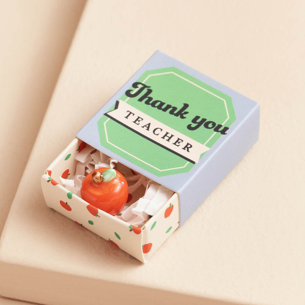 Thank You Teacher | Mini Matchbox Token | Little Gift | Cracker Filler