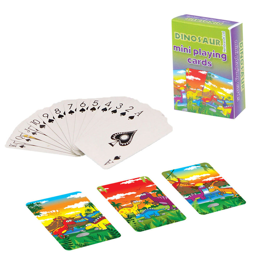 Dinosaur | Little Playing Cards for Kids | Little Gift | Cracker Filler