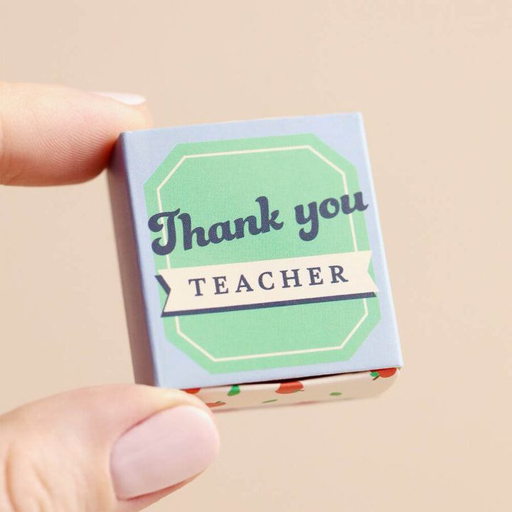 Thank You Teacher | Mini Matchbox Token | Little Gift | Cracker Filler