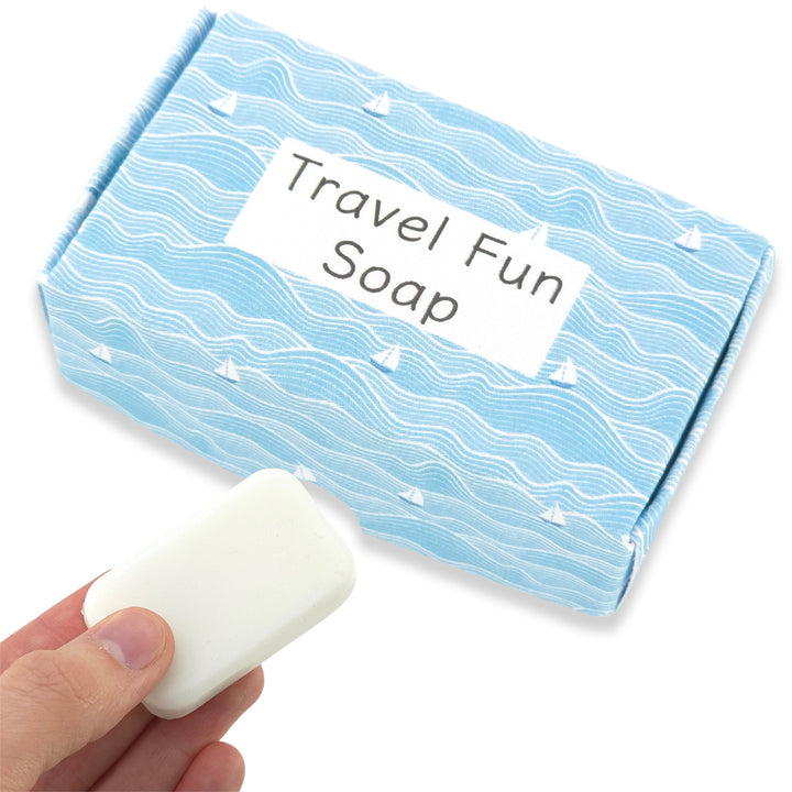 Travel Fun Soap | Seaside | 20g Travel Soap Bar | Little Gift | Cracker Filler