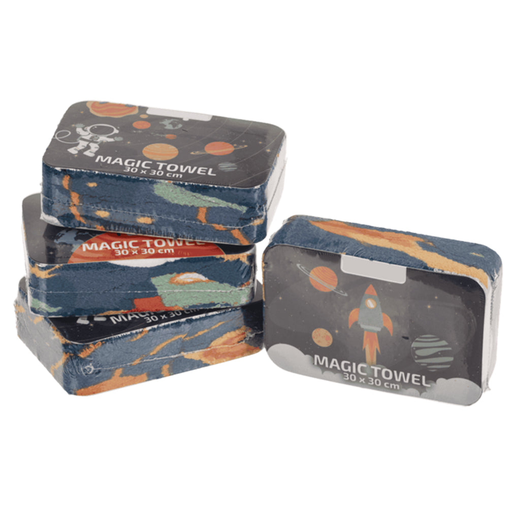 Outer Space | Magic Expanding Flannel | Single | Little Gift | Cracker Filler