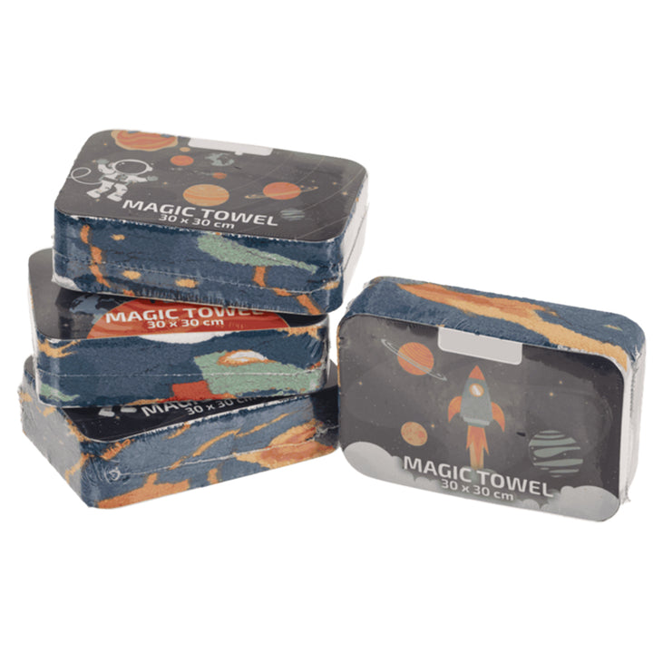 Outer Space | Magic Expanding Flannel | Single | Little Gift | Cracker Filler