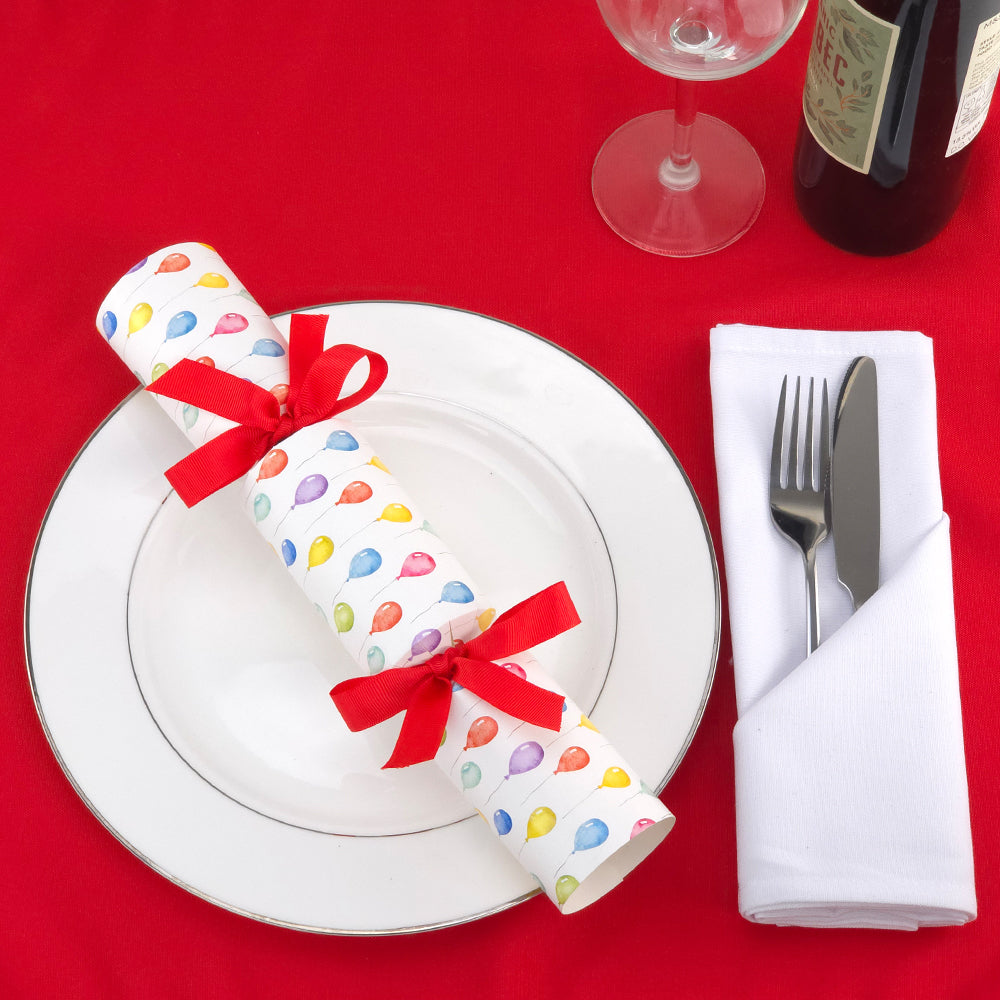 Party Balloons | SNAPLESS Birthday Cracker Making Craft Kit | Makes 6