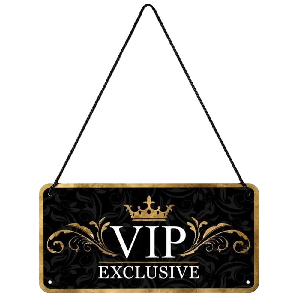 VIP - Exclusive | Embossed Tin Sign | 20cm x 10cm