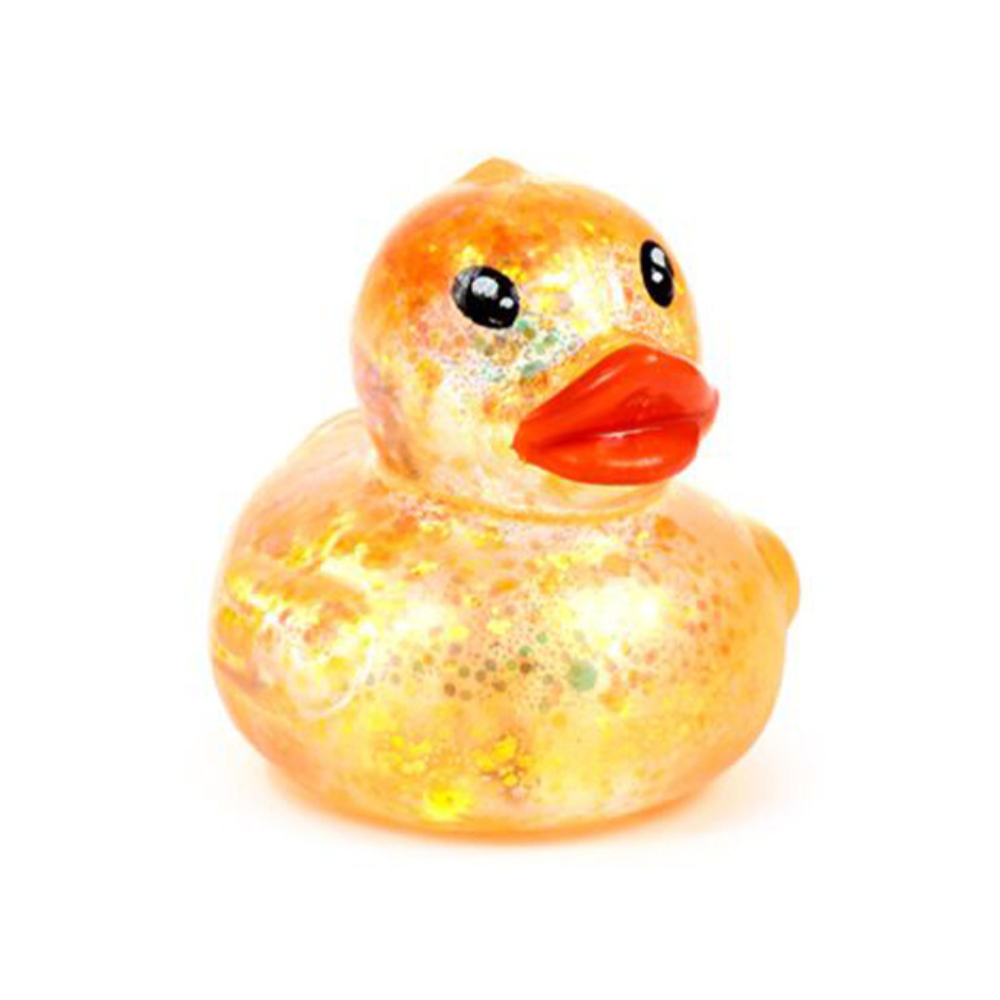 Squeezy Glitter Duck | Fidget & Stress Toy | Mini Gift | Cracker Filler