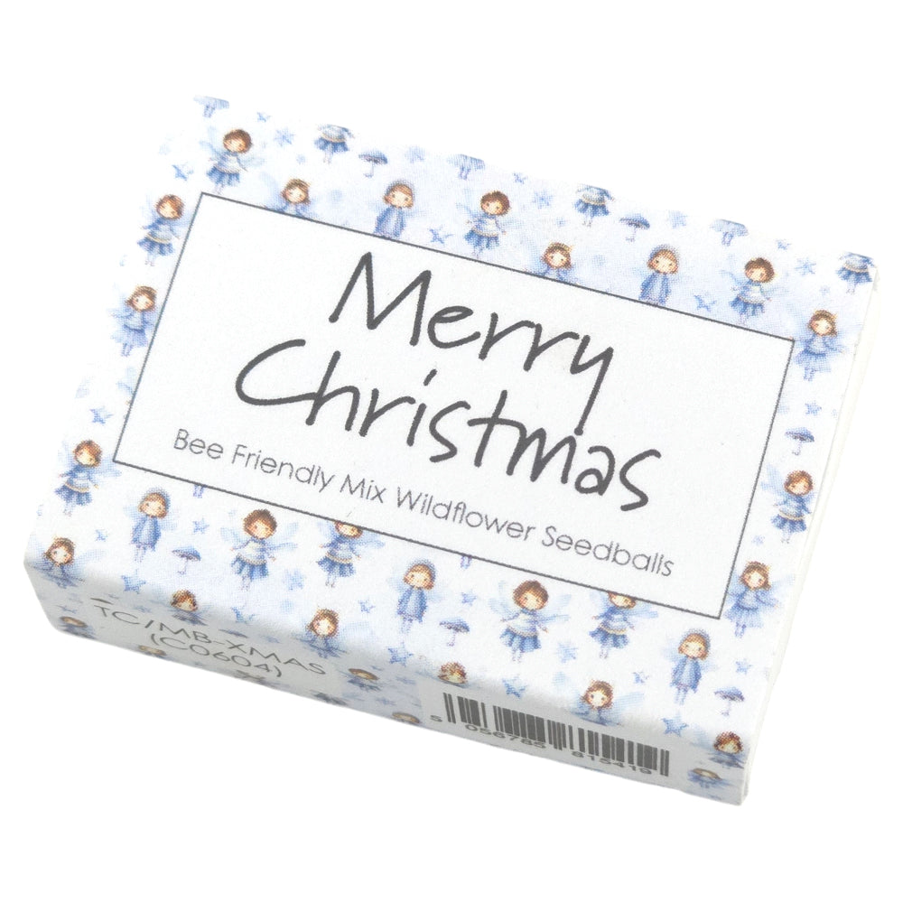 Winter Fairies | Merry Christmas | Bee Mix 6 Seedballs | Cracker Filler Gift