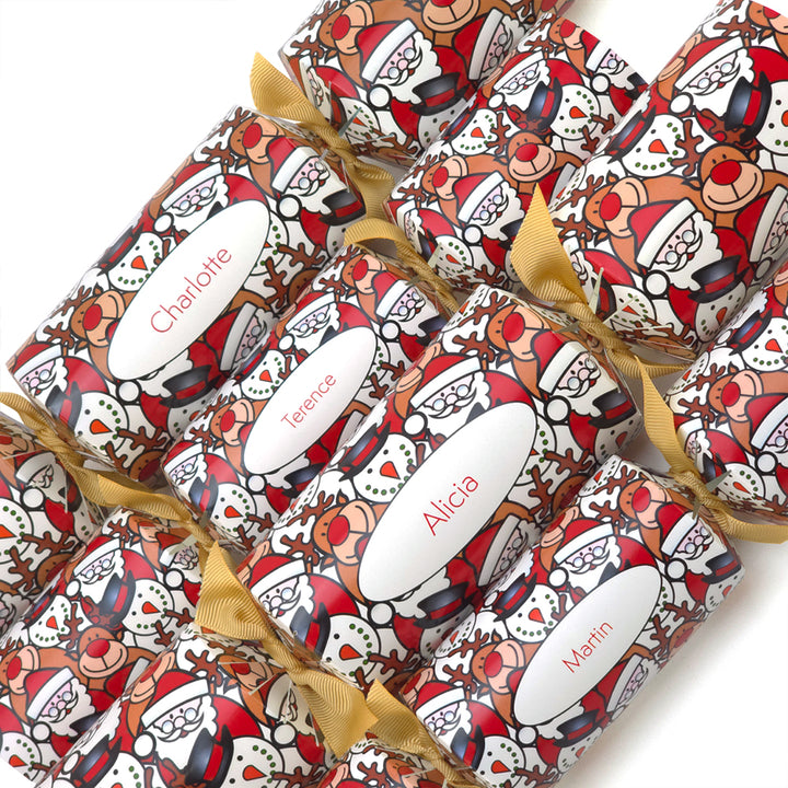 Personalised Cracker Making Craft Kit | Christmas Characters | Minimum 4