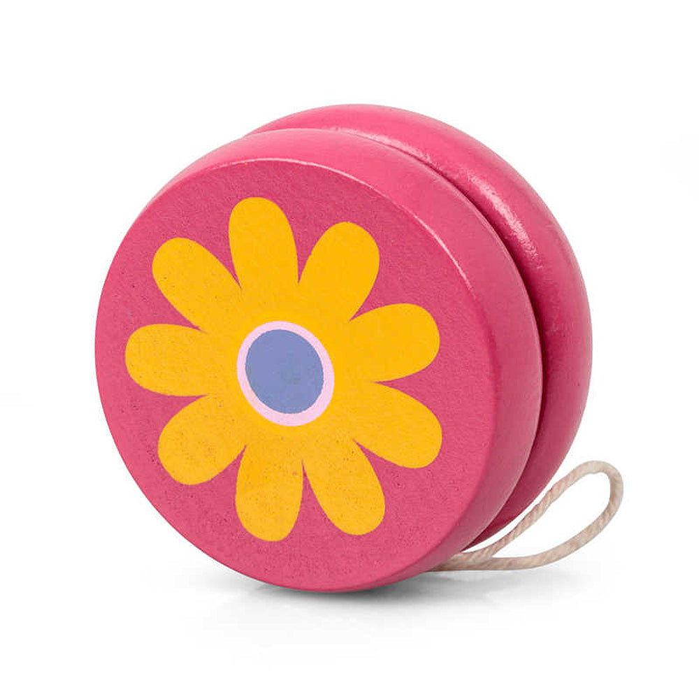 Mini Colourful Wooden Yo-Yo for Kids | Single | Little Gift | Cracker Filler