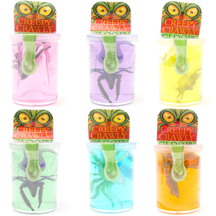 Single Pot of Goo with Toy Insect | Single | Cracker Filler | Little Gift