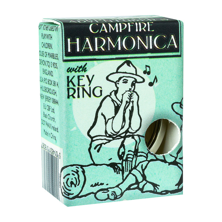 Mini Metal Harmonica Mouth Organ Keyring | Cracker Filler | Little Gift