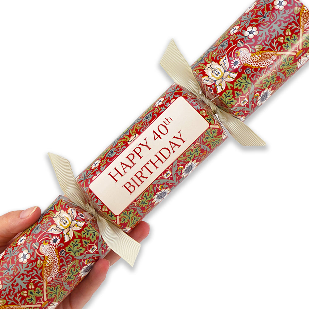 A Closer Look At Milestone Birthday Crackers...