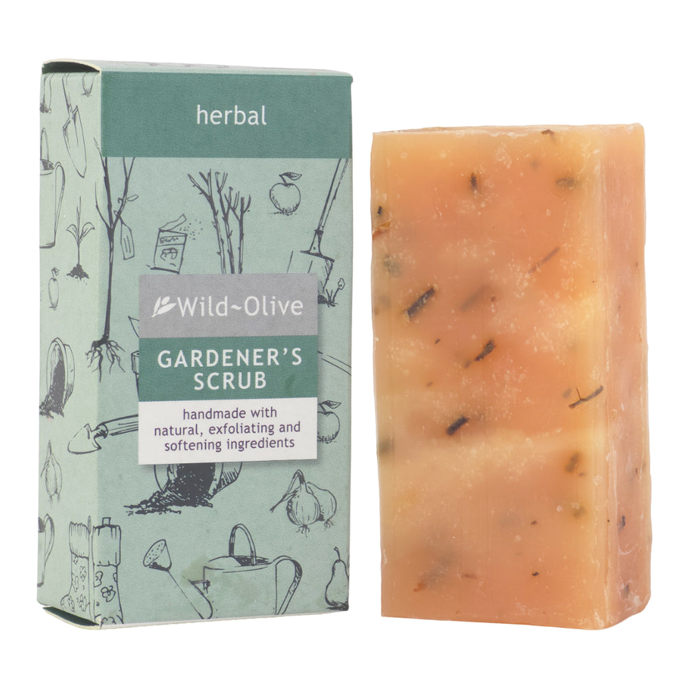 Gardeners Scrub | 50g Soap Bar | Little Gift | Cracker Filler