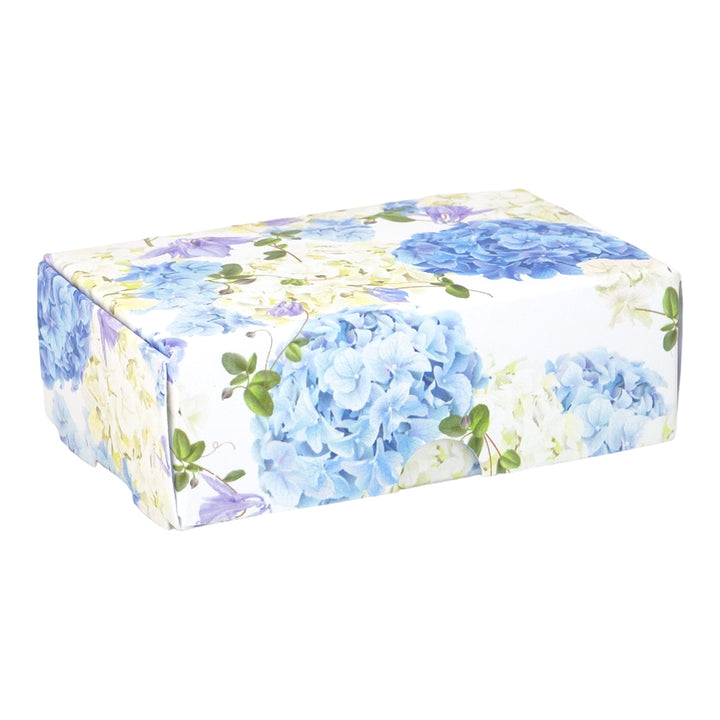 Blue Wedding Hydrangea | Little Gift Box | Soap Bar Sized | 6 Boxes | 57x88x30mm
