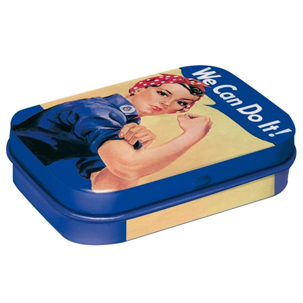We Can Do It! Rosie Riveter | 15g Sugar Free Mint Tin | Cracker Filler | Gift