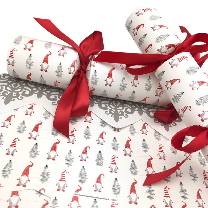 Sketchy Christmas Gonks | Cracker Making Craft Kit | Make &amp; Fill Your Own