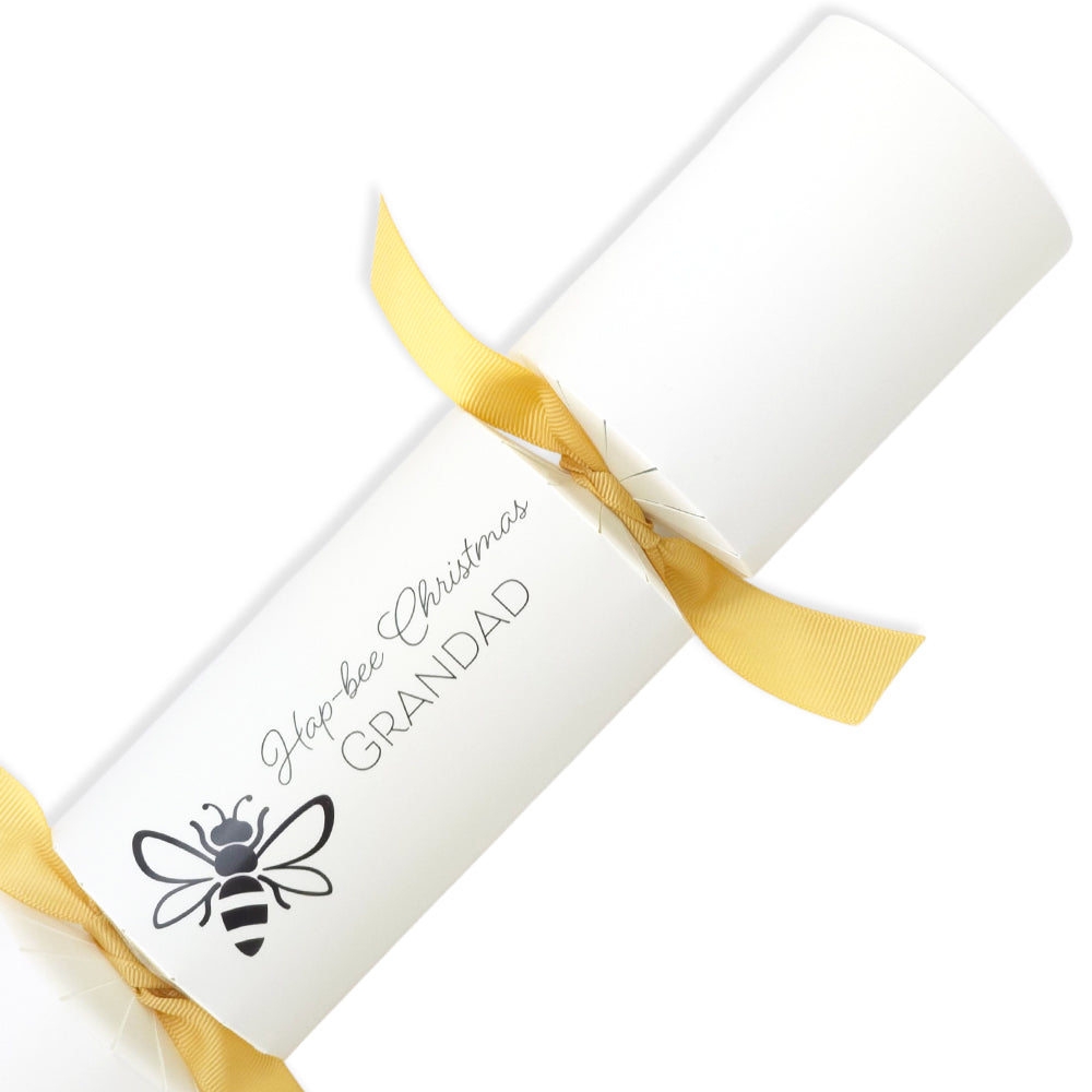 Personalised Hap-bee Christmas Crackers Kit | Add Your Own Names | Minimum 4