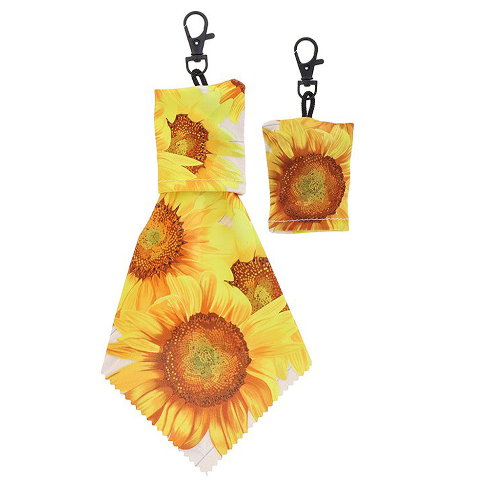 Sunflower | Pocket Cleaning Cloth | Single | Mini Gift | Cracker Filler