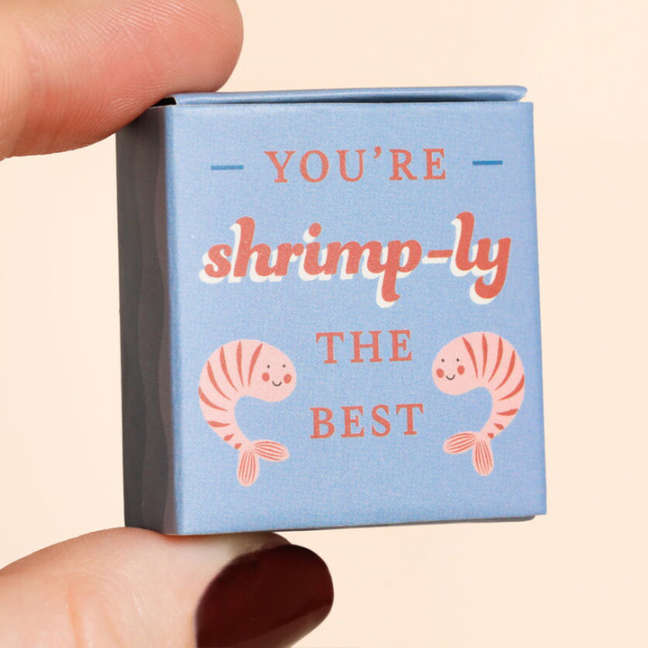 You're Shrimp-ly The Best| Mini Matchbox & Token | Little Gift | Cracker Filler