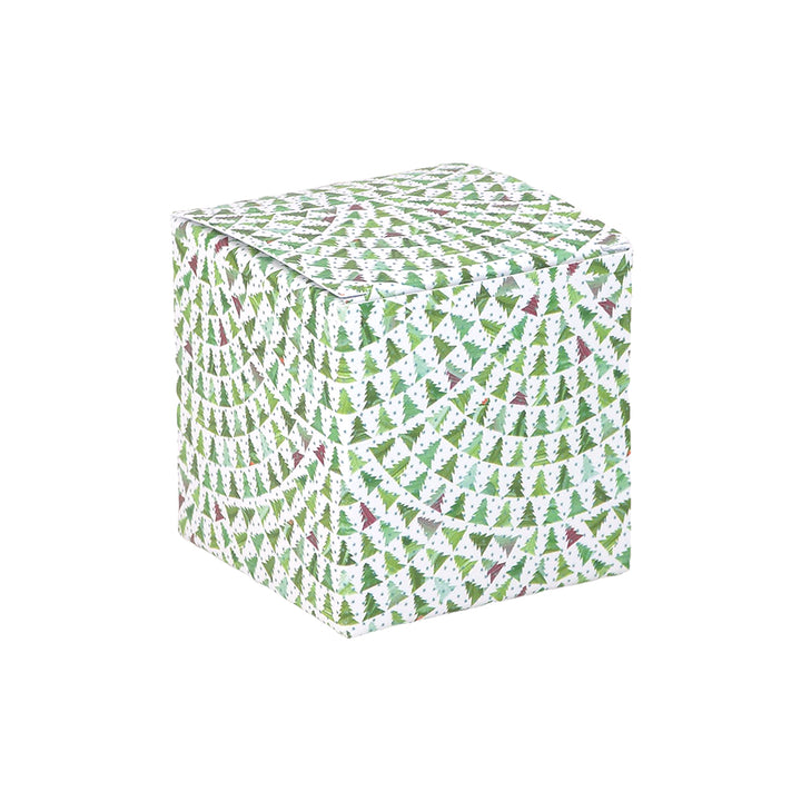 Christmas Tree Wave | Little Gift Box | 5cm Cube | 6 Boxes