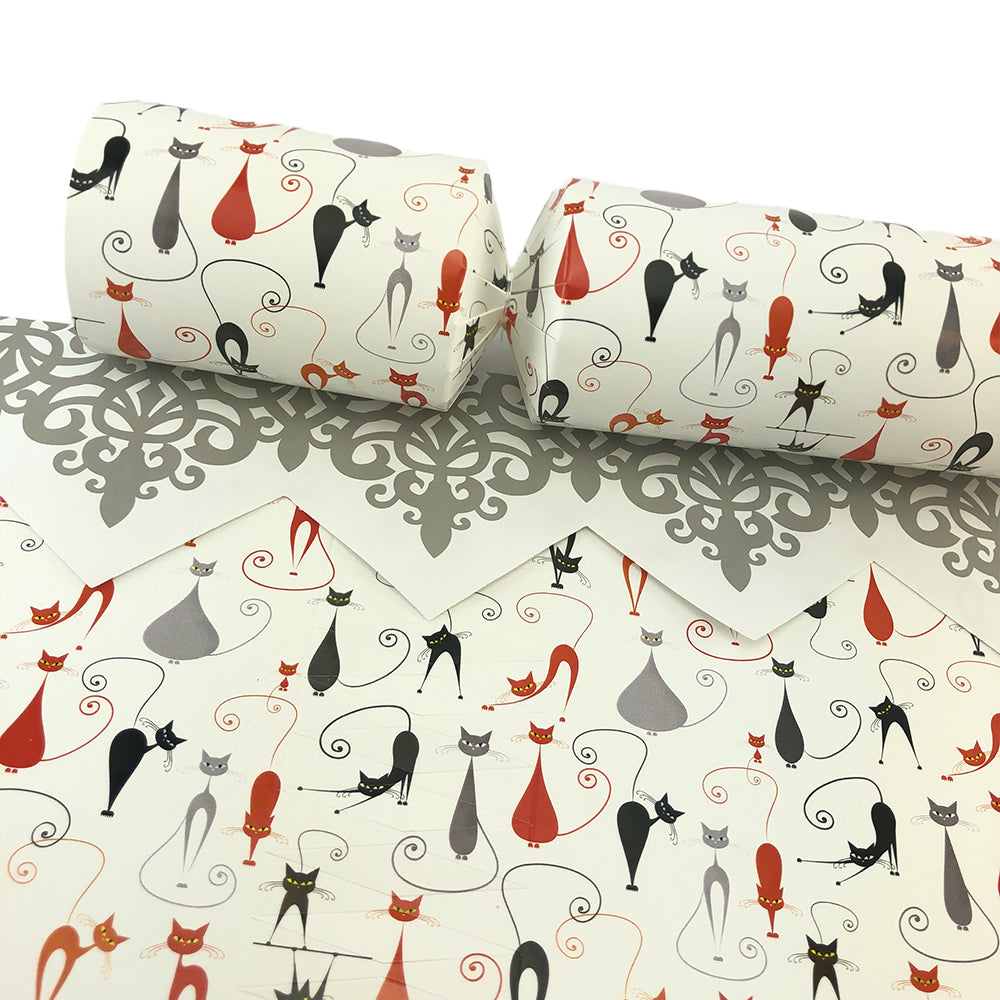 Modern Cats | Cracker Making Craft Kit | Make &amp; Fill Your Own