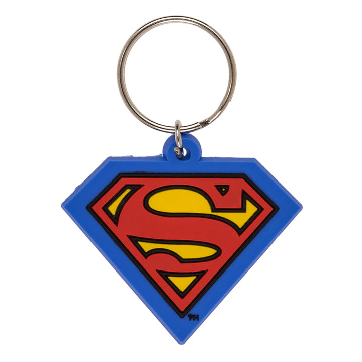Superman | Rubber Keyring | Mini Gift | Cracker Filler