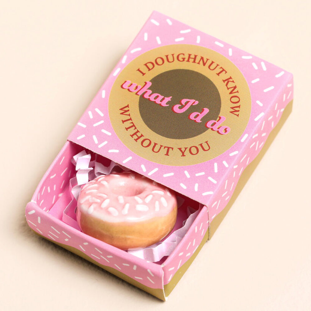 Doughnut Know What I'd Do Without You | Mini Matchbox Token | Cracker Filler