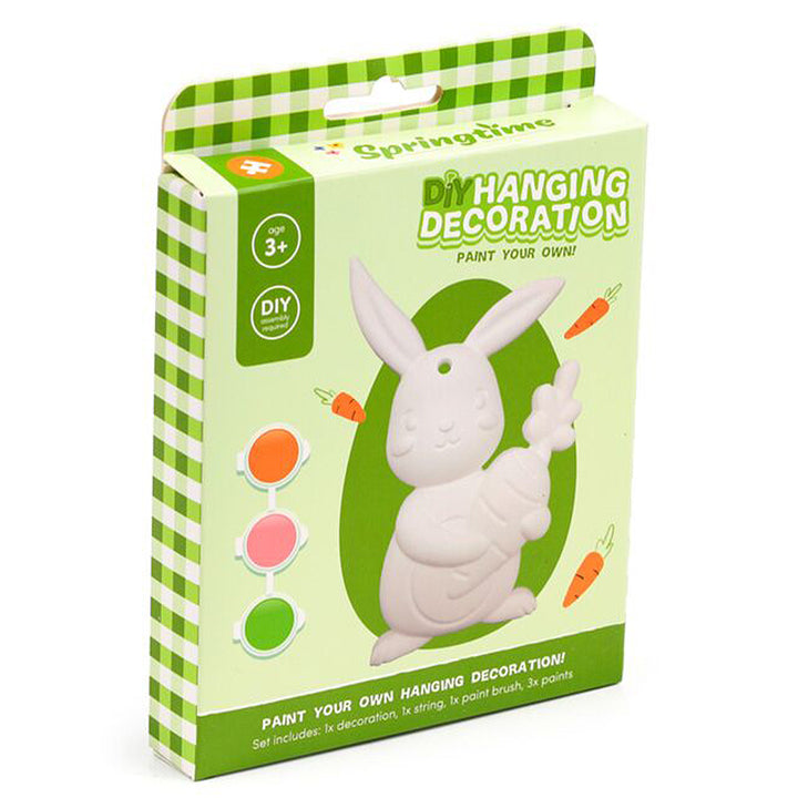 Easter Bunny | Springtime Paint Your Own Ceramic Decoration | Kids Craft Kit