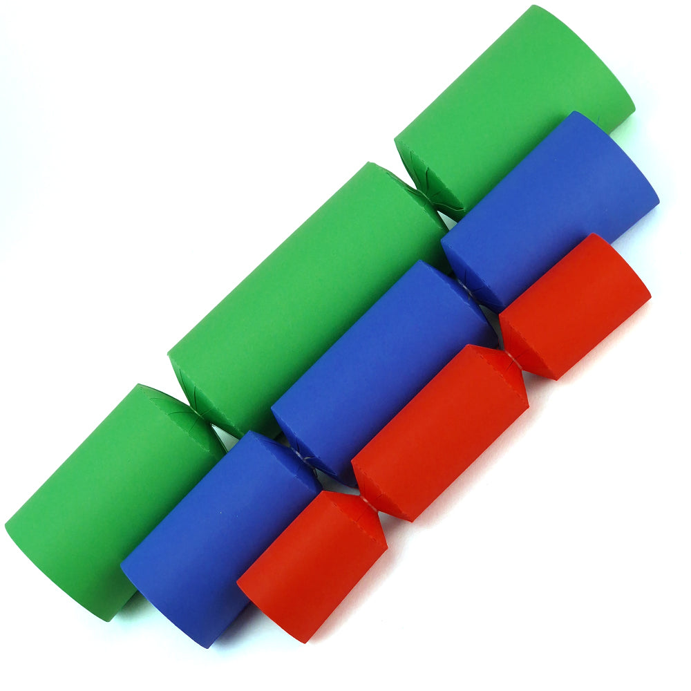 Rich Green | Small Crackers | Make &amp; Fill Your Own Crackers | Eco Recyclable