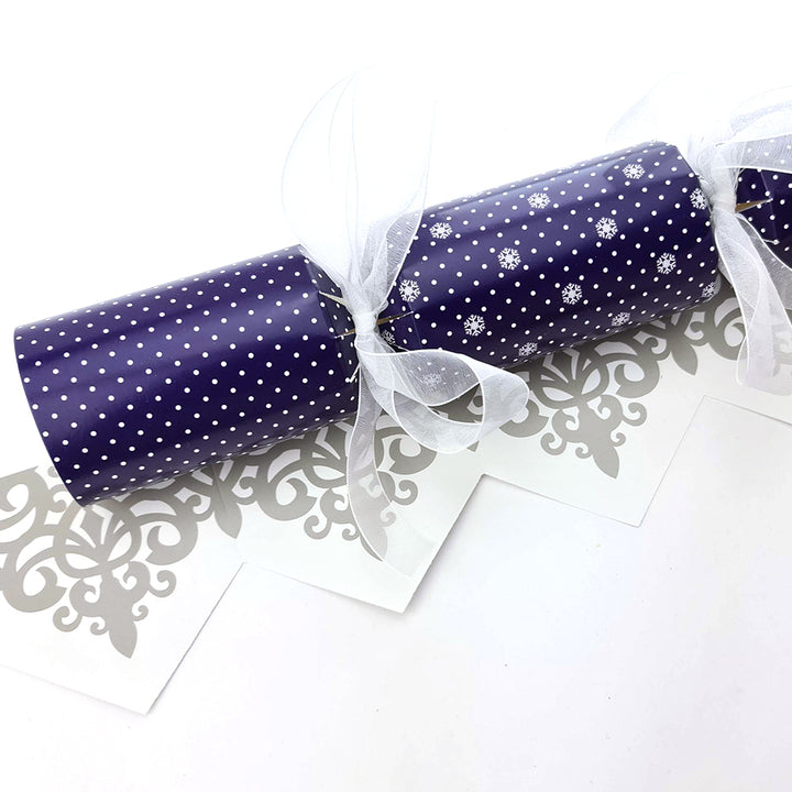 Dotty Snowflake | Christmas Cracker Making Craft Kit | Make &amp; Fill Your Own