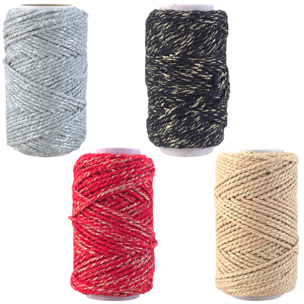Bakers Twine with Sparkle Thread | 20m – The Cracker Company