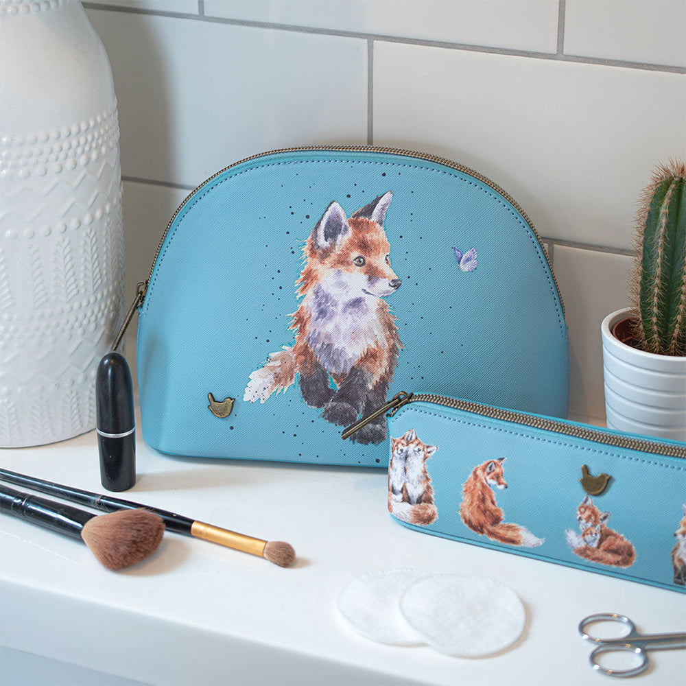 Born to Be Wild | Gorgeous Fox | Make Up & Cosmetic Bag | Wrendale Designs