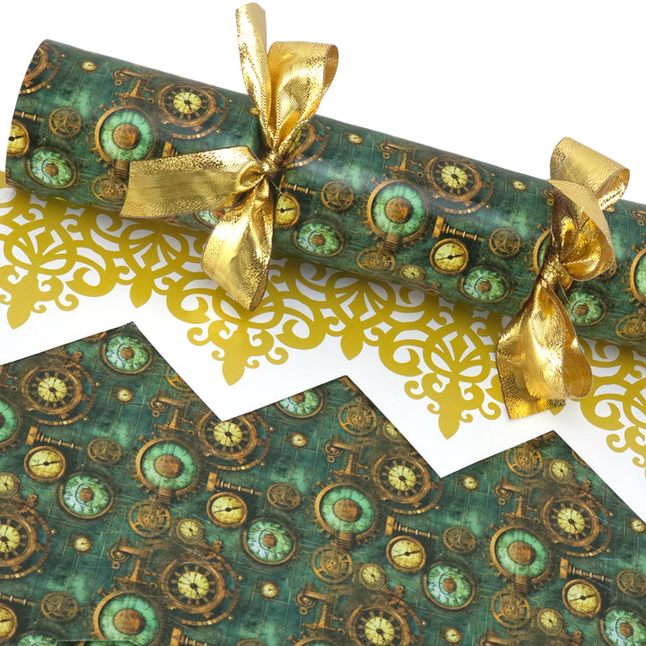 Green Steampunk Grunge | Cracker Making Craft Kit | Make &amp; Fill Your Own