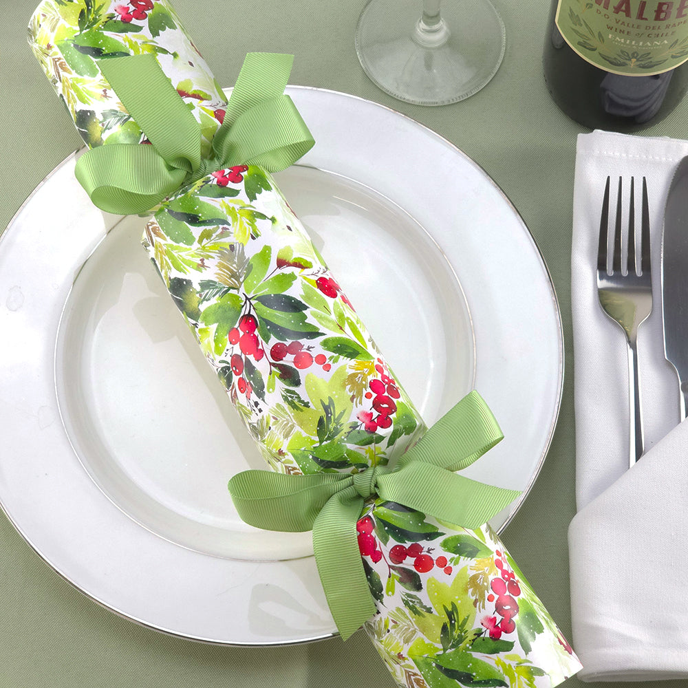 Watercolour Berries | Christmas Cracker Making Craft Kit | Make &amp; Fill Your Own