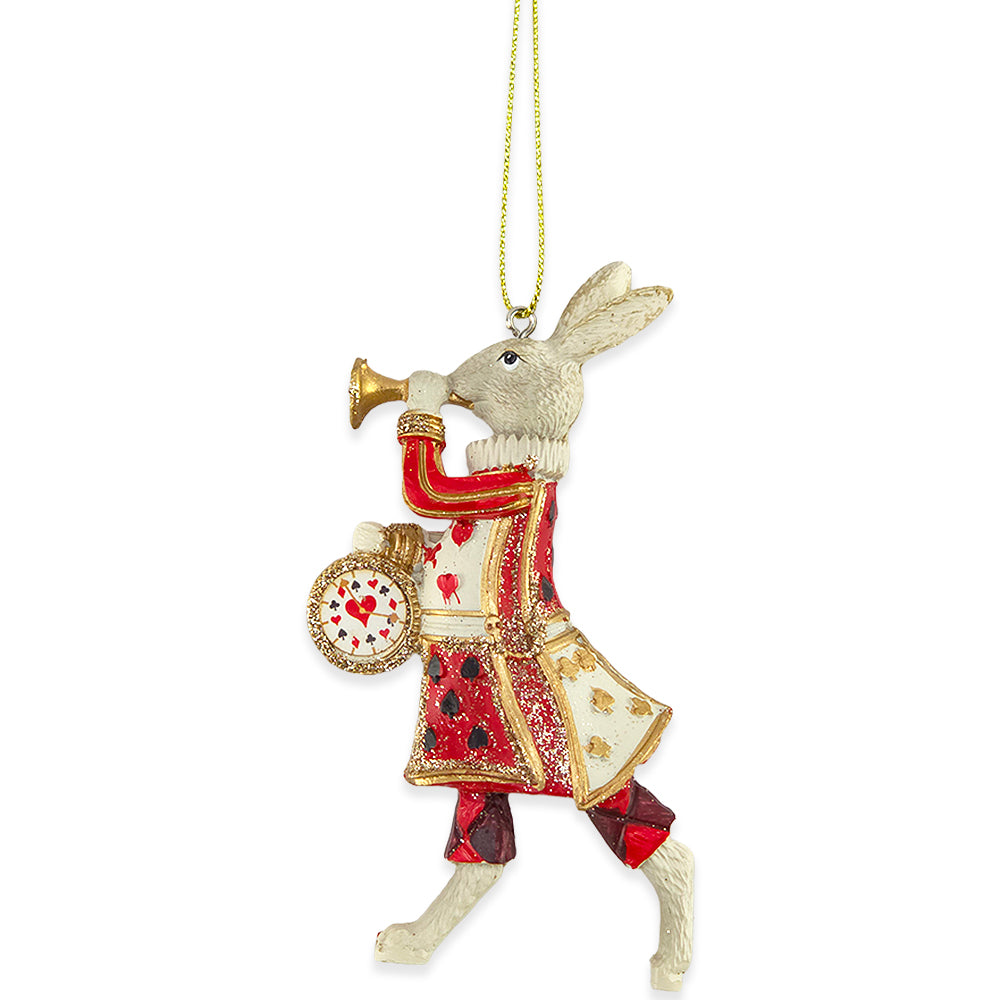 White Rabbit | Alice in Wonderland | Christmas Decoration | Gisela Graham