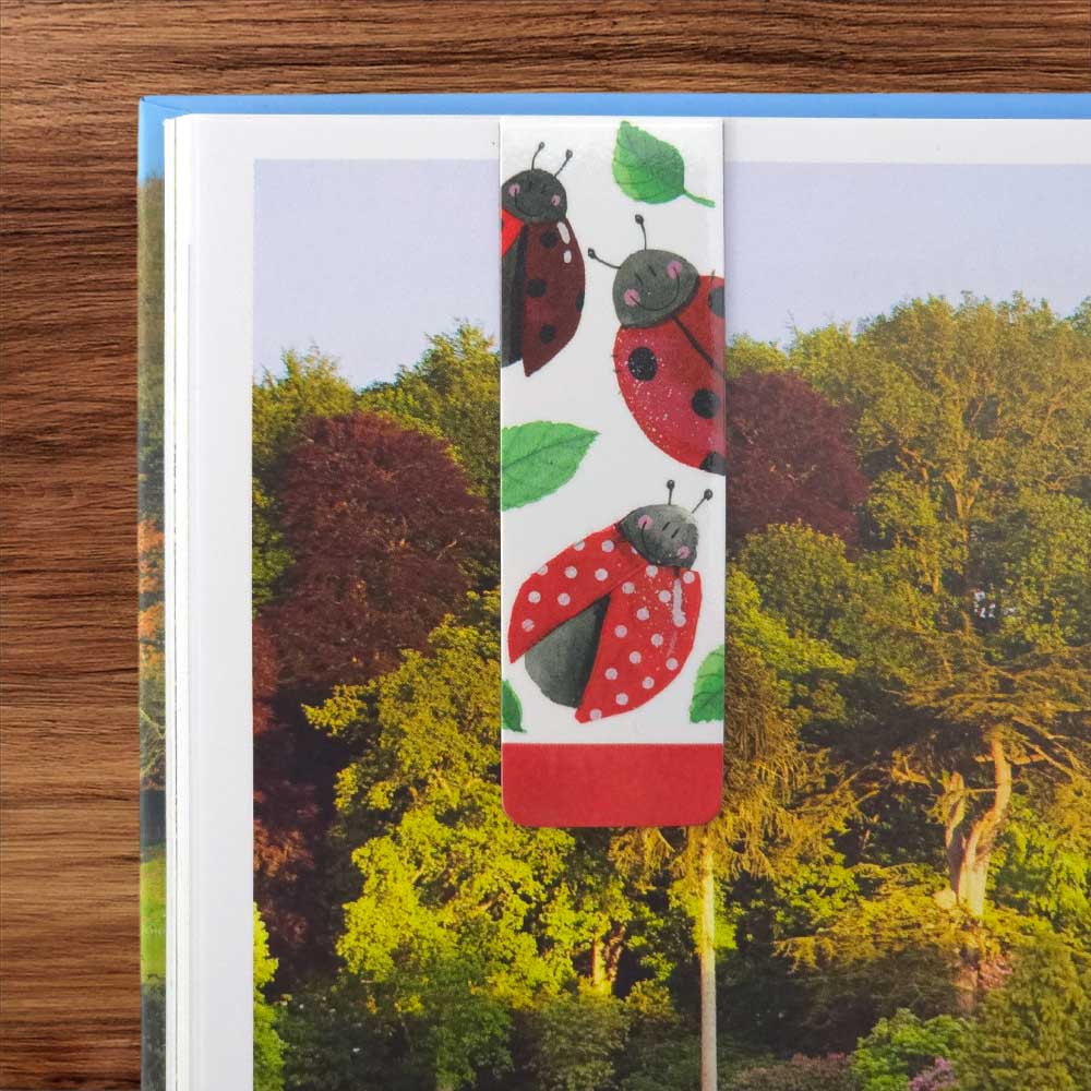 Ladybirds | Double Sided Magnetic Bookmark | Little Gift | Cracker Filler
