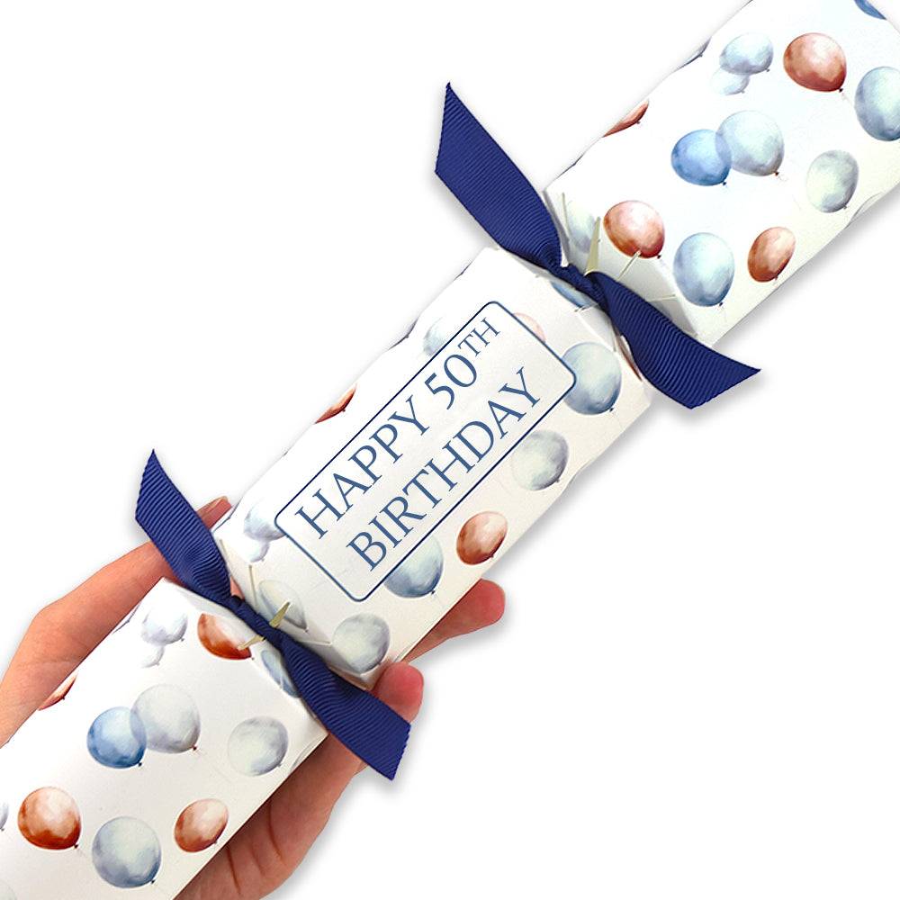 Gentleman's Milestone Birthday | Cracker Making Craft Kit | Make Your Own