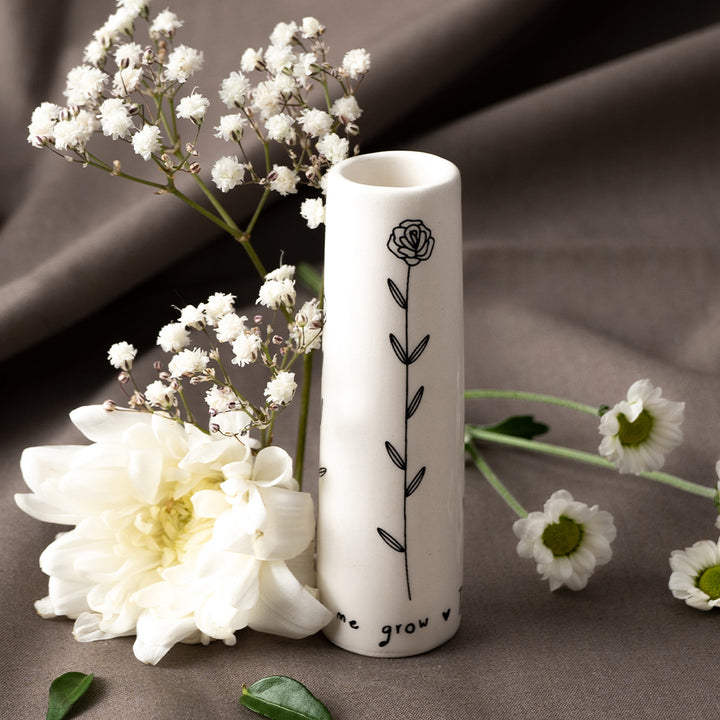 Thank You For Helping Me Grow | Little Bud Vase | Little Gift | Cracker Filler