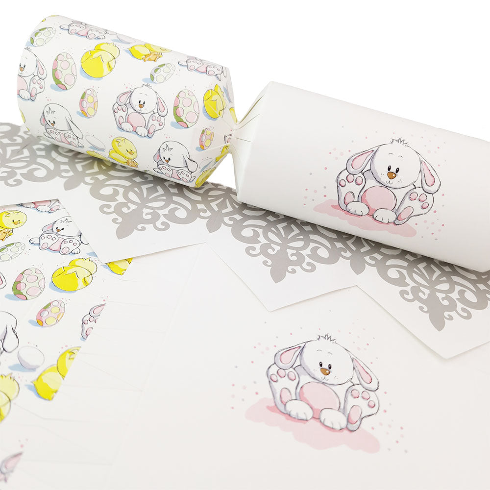 Cute Easter Bunny | Cracker Making Craft Kit | Make &amp; Fill Your Own