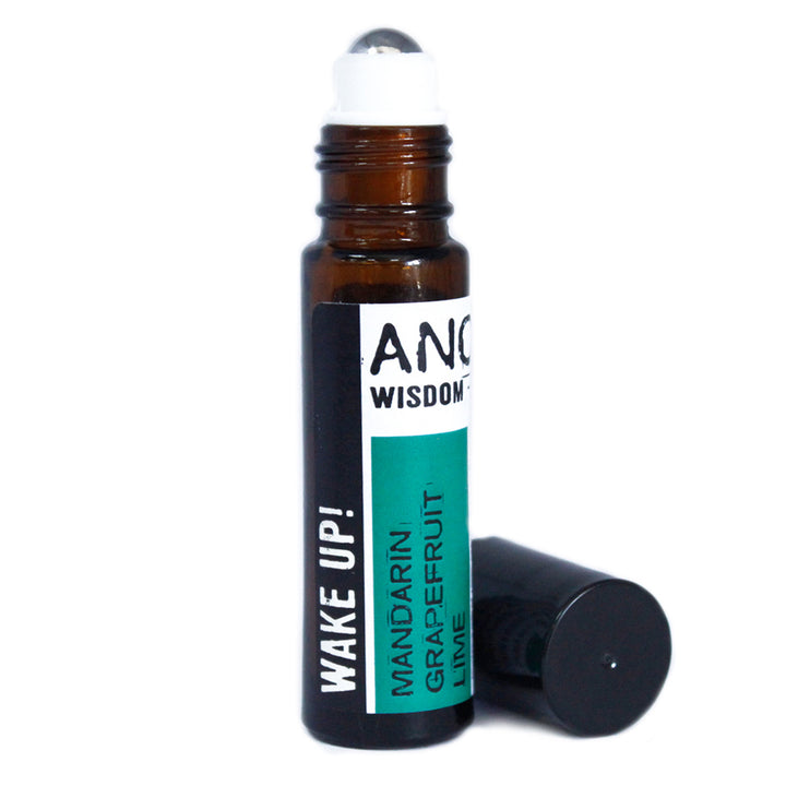 Wake Up! | 10ml Roll On Essential Oil Blend | Little Gift | Cracker Filler