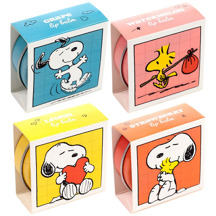 Peanuts Snoopy & Woodstock Lip Balm Tin | Single | Little Gift | Cracker Filler