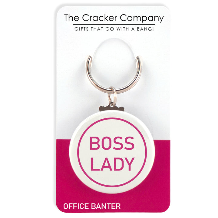 Boss Lady | Fun Keyring | Office Banter | Cracker Filler Gift