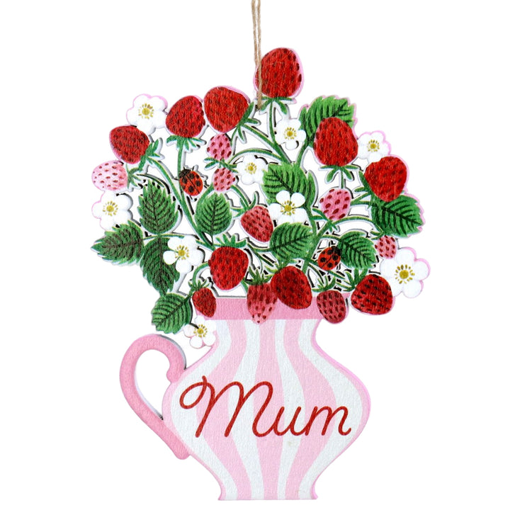 Mum Loves Strawberries | Pretty Letterbox Gift for Ladies | Gifts by Post
