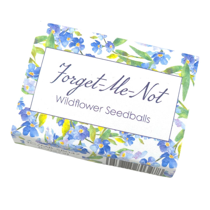 Watercolour Forget Me Not | Seedball Matchbox | Cracker Filler | Little Gift
