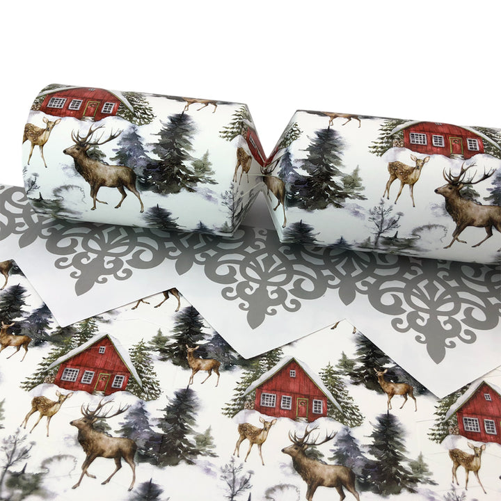 Christmas in the Alps | Cracker Making Craft Kit | Make &amp; Fill Your Own