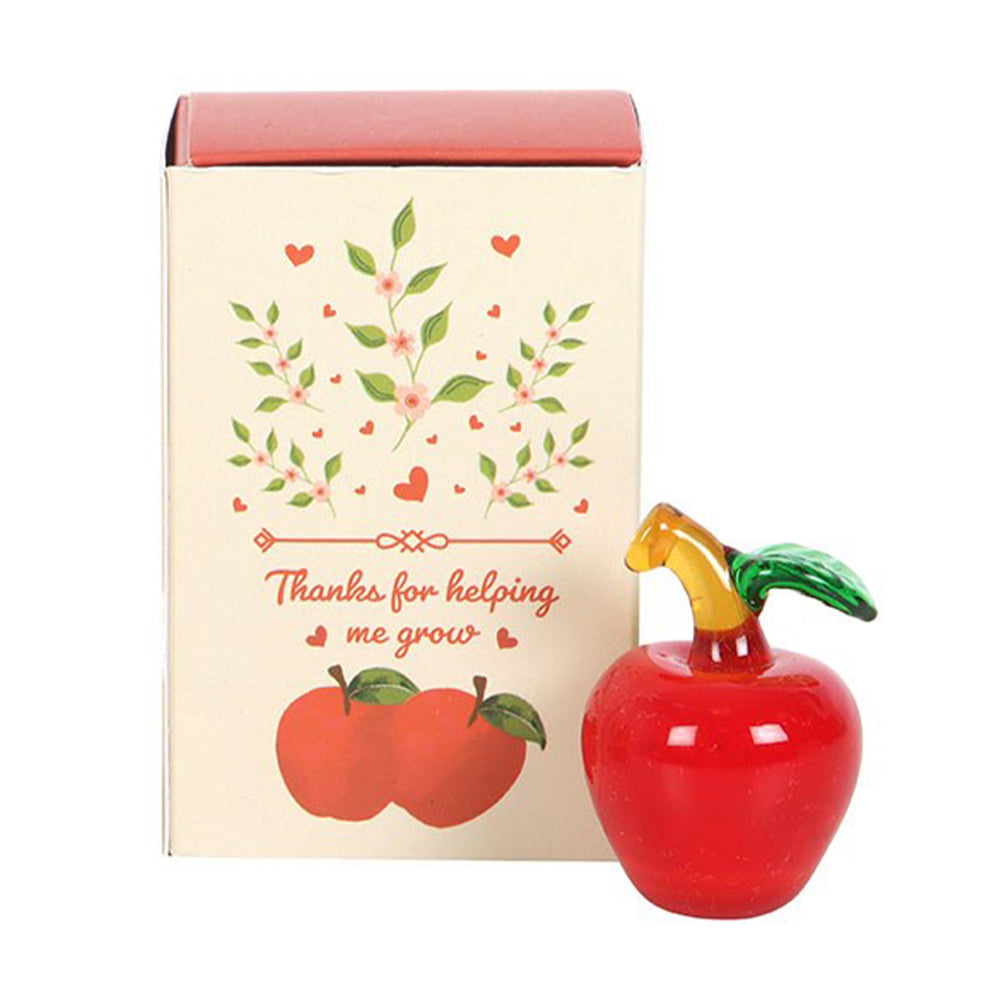 Thanks for Helping Me Grow | Apple in a Matchbox | Teacher Gift | Cracker Filler