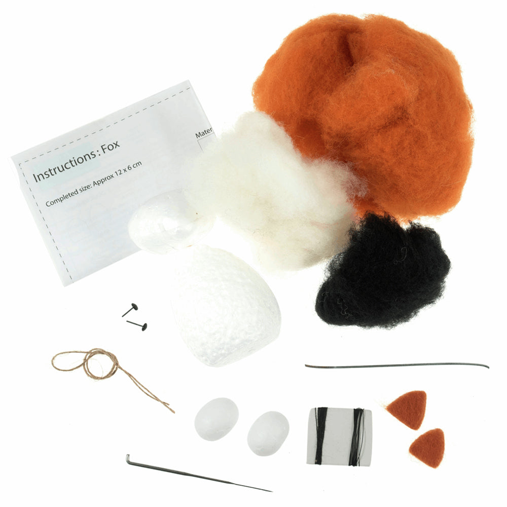 Make Your Own Needle Felting Adults Craft Kit - Fox