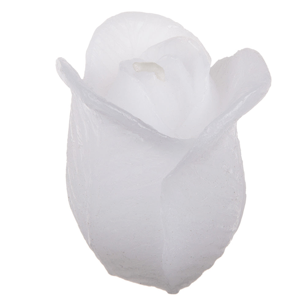 Freestanding Rose Bud Candle | 5cm Tall | Little Gift | Cracker Filler