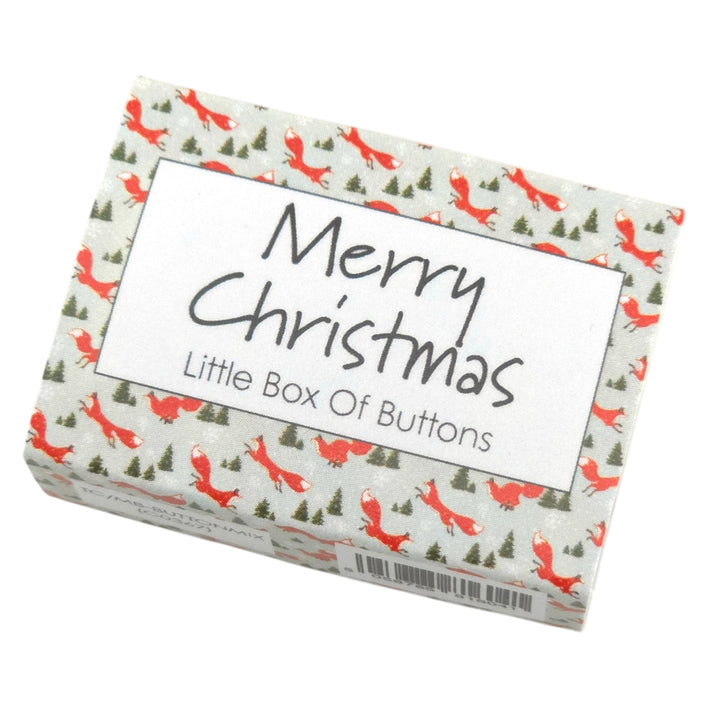 Christmas Fox | Little Crafty Box of Buttons | Cracker Filler | Little Gift