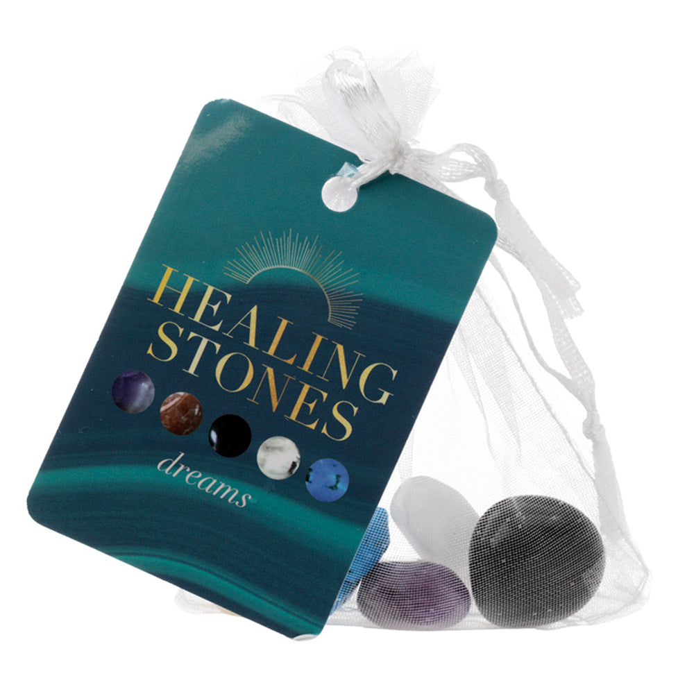 Dreams | Bag of 5 Healing Stones | Mindfulness | Mini Gift | Cracker Filler